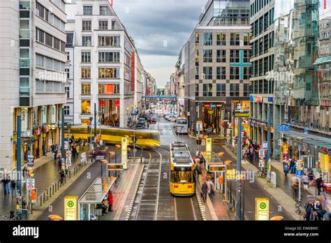 Shopping at Friedrichstraße .